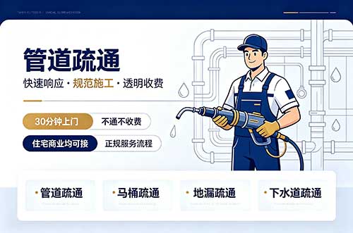 南桥管道疏通