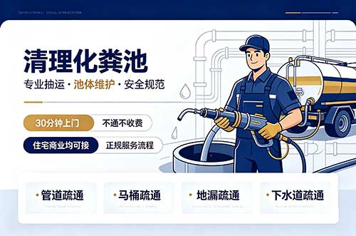 南桥清理化粪池